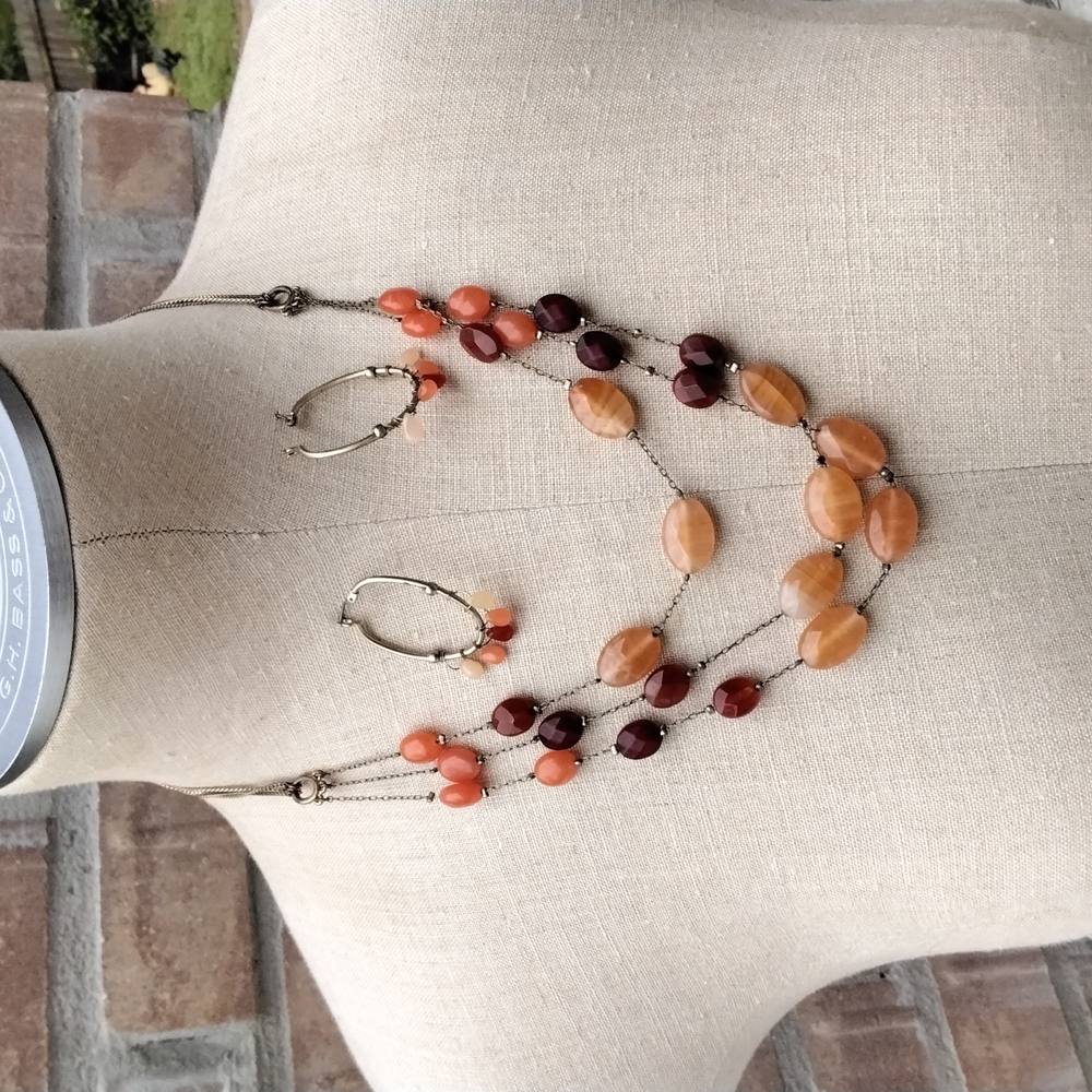 Lauren Conrad Necklace and Earrings set